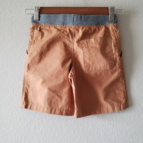 Carters Khaki Shorts Boys Size 4 Brown Pull On Elastic Waist Casual - Picture 6 of 14
