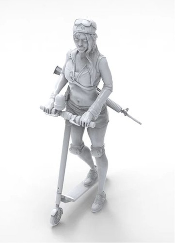 ZLPLA Figura de Resina 1/20 Genuina Leah Girls en Acción Conjunto Modelo Kit GA-012 - Imagen 2 de 9