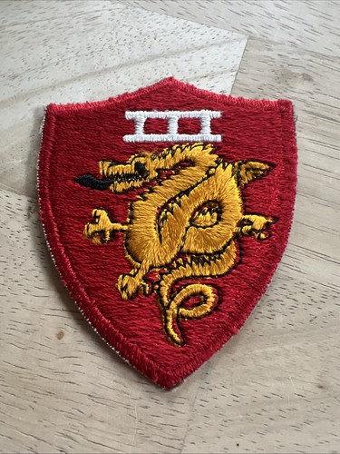USMC US Marine Corps 3rd Amphibious Division Patch - Picture 2 of 6