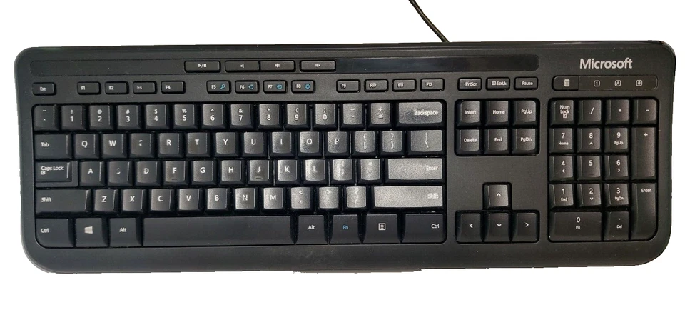 Microsoft wired keyboard 600 model 1576 - Image 2 of 2