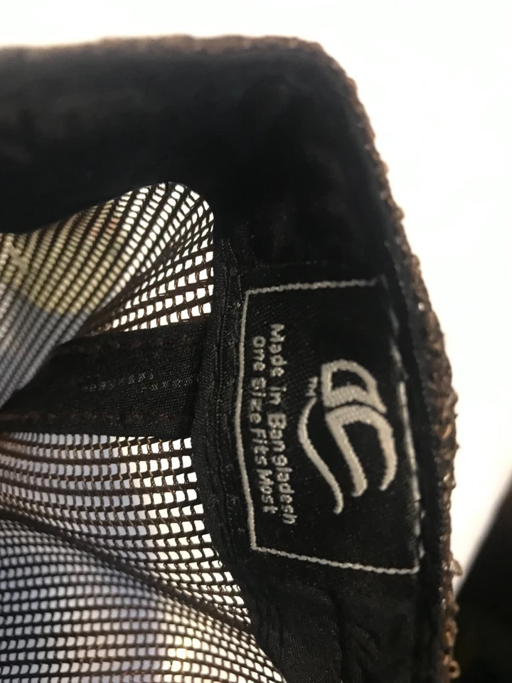 Mossy Oak Camo Cap Hunting Fishing Hat Mesh Panel Back One Size Adjustable - Image 4 of 4