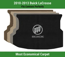 Lloyd Velourtex Trunk Mat for '10-13 LaCrosse w/Stacked Shield w/Silver on Graph