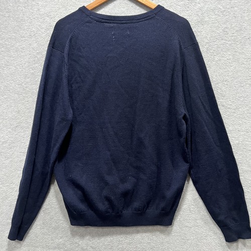 Original Weatherproof Vintage Mens Sz L Merino Wool Sweater - Picture 7 of 10