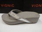 Vionic High Tide Silver Sandals for Women