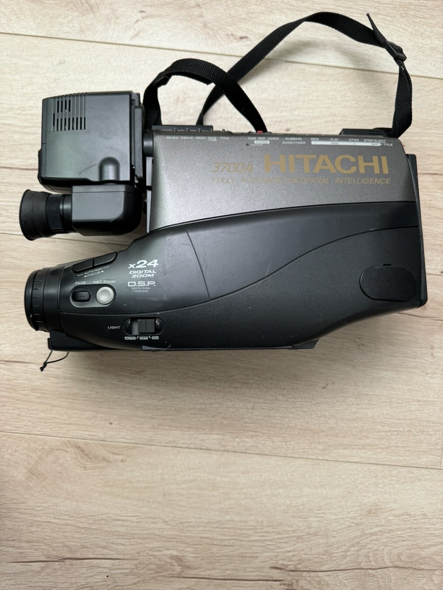 Hitachi VHS Video Camera Recorder Model No. VM-3700A