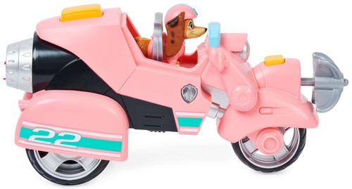 Paw Patrol Filmfahrzeug Liberty-Fahrzeug mit Gelenkfigur Spielzeug Rosa - Bild 6 von 11