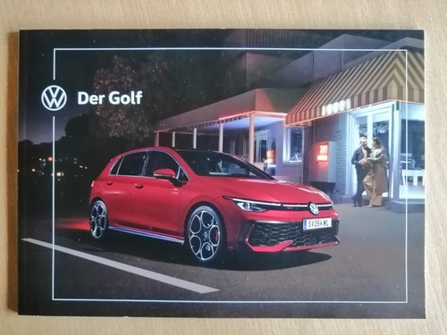 VW Der Golf Brochure / Prospekt 1 / 2025 !!!