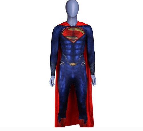 Justice League Superman Returns Clark Kent Boots shoes Costume Halloween set - Picture 14 of 15
