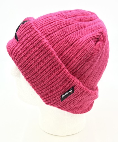 Womens 3M Thinsulate Insulated Cuffed 40 Gram Knit Beanie Pink Cali Embroidered - Picture 6 of 8