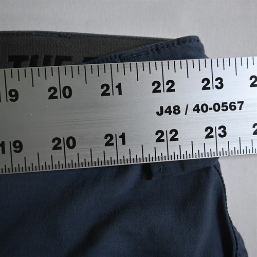 Lot 3 Duluth 46x30 Blue Gray 46202 Flex Dry on the Fly Relaxed Mens Cargo Pants - Picture 3 of 9
