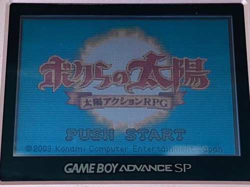 Nintendo Gameboy Advance GBA Boktai The Sun Is in Your Hand Japanese Game Tested - Picture 25 of 49