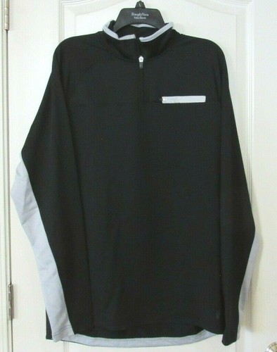 Fila 1/4 Zip Pullover Long Sleeve Blue, Black or Gray Men's Sz M-XXL NWT - Picture 4 of 9