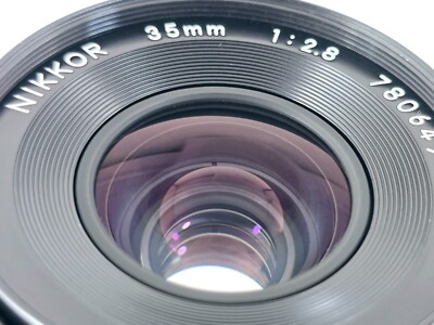 【美品】Ai NIKKOR 35mm F2.8 Repair: Nikkor 35mm f/2.8 Ai-S | Richard Haw's Classic Nikon