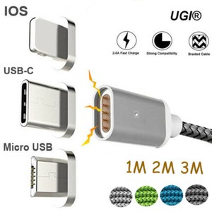 1M 2M 3M Magnetic Charger Cable Micro 1m2m Magnetic Charger Charging Cable