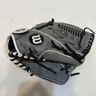 Wilson A500 Siren 11.5 Rh Baseball Glove Mitt Fastpitch Softball Gray A05Rf18115