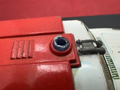 Vintage LESNEY Matchbox SPEED KINGS K-49 AMBULANCE White & Red As Is” - Picture 3 of 9