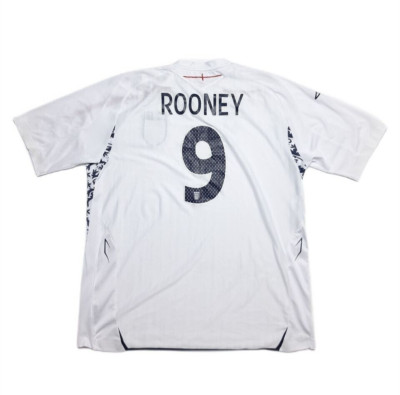 イングランド代表 ルーニー 9番 ユニフォーム　07-09 UMBRO L Vintage Umbro Wayne Rooney 9 England 07/09 National Team