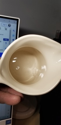 Crema estilo jarra vintage Pfaltzgraff, gres cerámico - Imagen 6 de 8