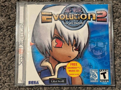 Evolution 2: Far Off Promise (Sega Dreamcast, 2000) komplett CIB getestet funktioniert