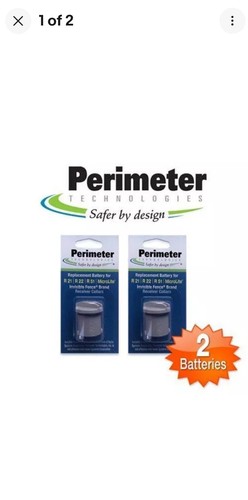 2 Invisible Fence Collar Batteries Compatible R21 R22 R51 Perimeter Microlite