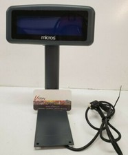 Used Micros (700827-105) -  LCD Pole Display- For Workstation 4 & 5 Replacement 
