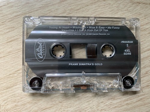 Vintage Frank Sinatra's Gold 1983 Cassette Tape - PLAY TESTED - Picture 4 of 6