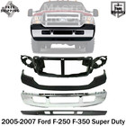New Front Header Panel + Bumper Kit For 2005-2007 Ford F-250 F-350 Super Duty