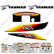 Adatto per Yanmar Vio17 Kit Decalcomanie Ricambi Mini Escavatore vio 17