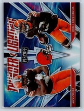 2021 Panini Playoff #TL-12 Nick Chubb / Odell Beckham Jr Thunder & Lightning
