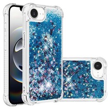 Quicksand Shockproof TPU Phone Case Screen Protector For iPhone 16E 15 14 Pro