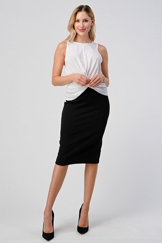 Bella Victoria Boutique NWT Women's High Waist Pencil Skirts in solid & Print - Picture 8 of 23