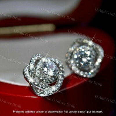 【HYERES LOR】24FW★ Essence Lab Diamond  Earrings 14K Pandora Era 14k Gold Lab-grown Diamond Earrings | Gold