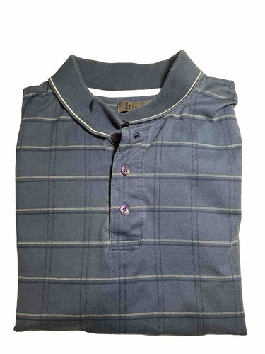 R & R Casuals Polo Double Mercerized Cotton 2 Ply 2XL XXL Casual Mens Preppy Hip - Picture 8 of 8