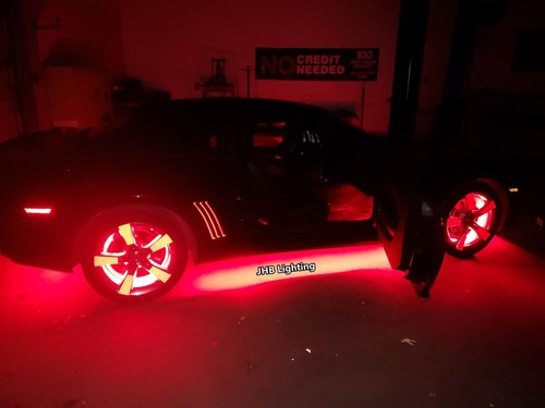 JHB 15.5" TRIPLE ROW CHASING LED Wheel Lights +4FT+6.5FT Underglow Strips Lights - Picture 14 of 24