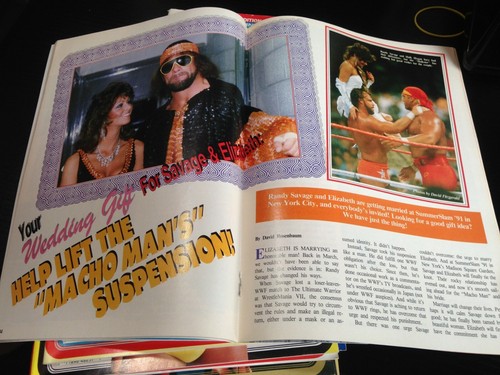 Revista ilustrada PWI Pro Wrestling WWF WCW - noviembre 1991 - Randy Savage - Imagen 4 de 4