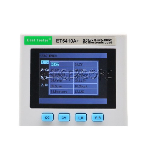 ET54A+ Programmable Electronic Load Battery Tester Meter 500V/150V 40A/15A 400W - Picture 11 of 15