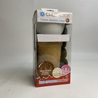 CHILLFACTOR Squeezy Cone Ice Cream Maker with Reusable Spoon/Straw Ages 5+
