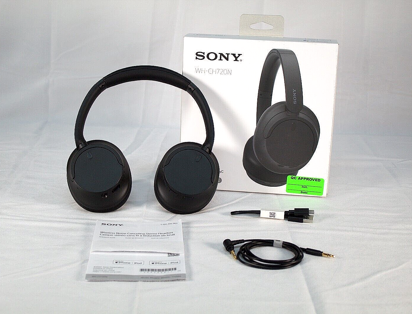 Sony WH-CH720N Wireless Noise Canceling Headphones - Black WHCH720N  27242925397