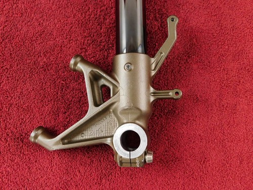 STRAIGHT! Left Side "Lower" Fork Leg Slider / Inner Tube 06-07 ZX10R Ninja ZX10 - Picture 10 of 12