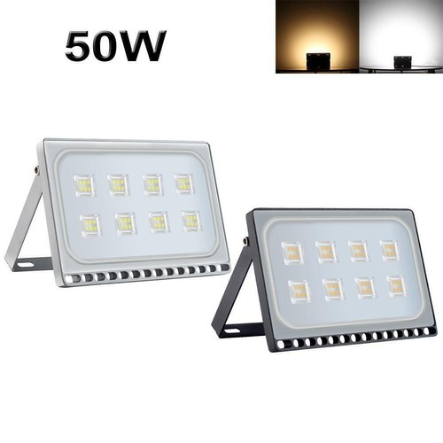 10-100W LED Fluter Scheinwerfer Außen Strahler Lampe IP65 mit Bewegungsmelder DE - Bild 21 von 32