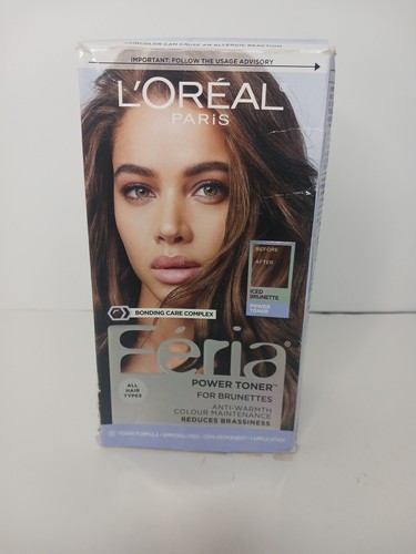 L'Oreal Paris Feria Hair Color ICED BRUNETTE Power Toner