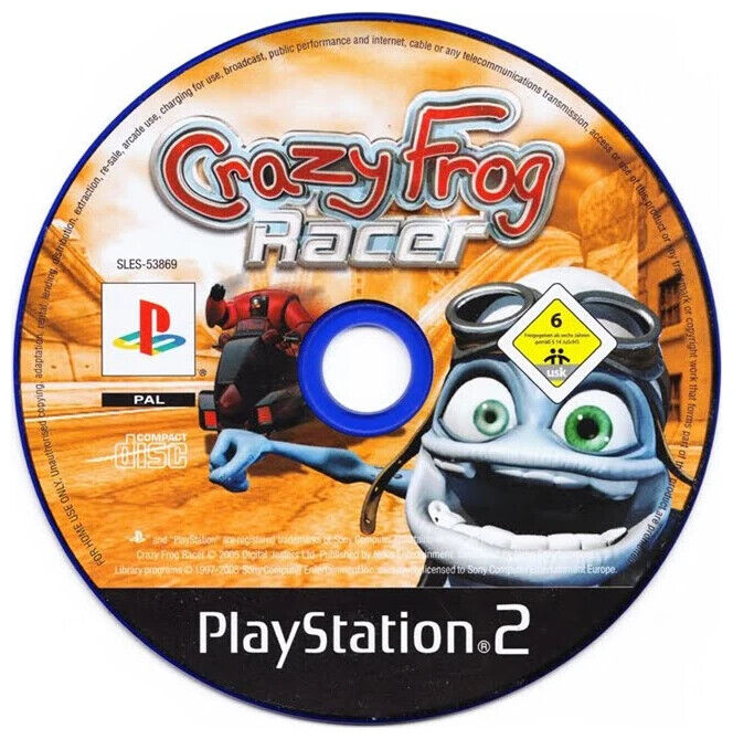 Crazy Frog Racer, Boxed (With Manual) for Sony PlayStation 2