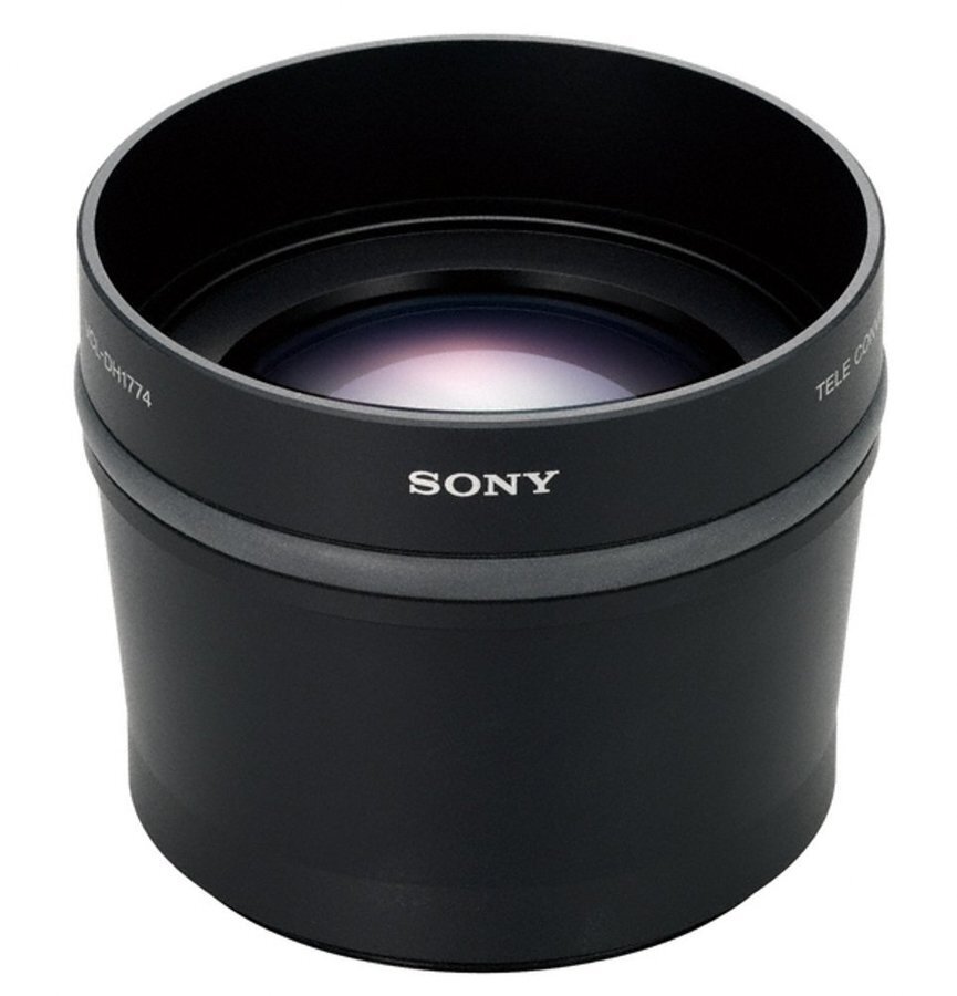 SONY VCL-DH1774　テレコンバージョンレンズ Sony 74mm 1.7x Tele Conversion Lens for DSC-H7/H9/H50 - VGC