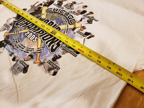 Vintage Chicago White Sox 2005 World Series Champions T-Shirt Size Large NEW - Picture 9 of 9