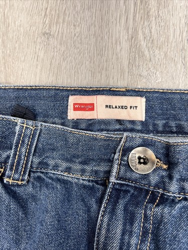Boys Jeans Size 8 Wrangler Relaxed Fit Straight Denim Pants Cargo Adjustable Wai - Picture 7 of 12