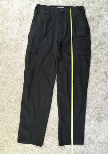 511 Tactical Pants Men's 34x36 True 30x35 Black Cargo Straight Utility Workwear - Picture 5 of 12