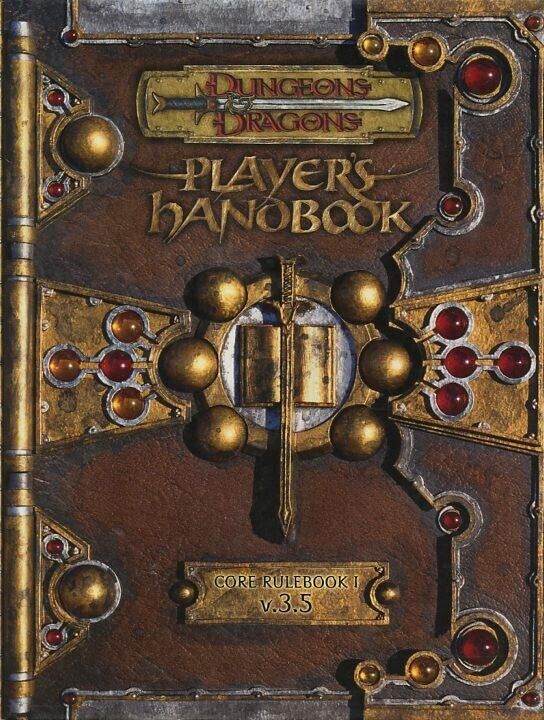 PLAYER'S HANDBOOK VF! v3.5 D&D Players Guide 3.5 Core Dungeons Dragons WOTC PLAYER'S HANDBOOK VF! v3.5 D&D Players Guide 3.5 Core Dungeons Dragons WOTC