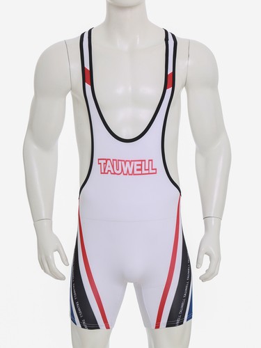 Mens Sleeveless Athletic Wrestling Singlets Boyshorts Swimsuit Drying For Summer - Picture 30 of 60