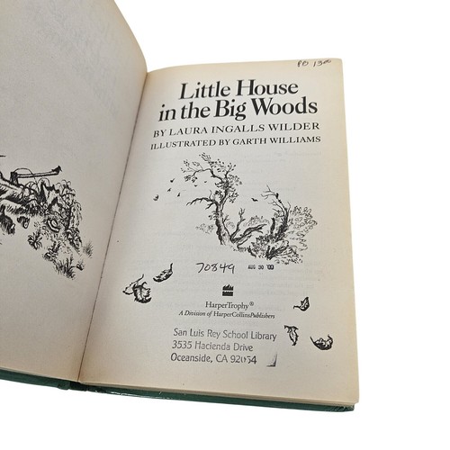 Laura Ingalls Wilder 3 Book Lot Garth Williams Illustrator Ex-Library - Bild 6 von 20