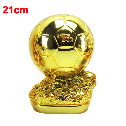 2022 Qatar World Cup Ballon D'or Replica Trophy Football Soccer Adwards Trophy - Imagen 8 de 8